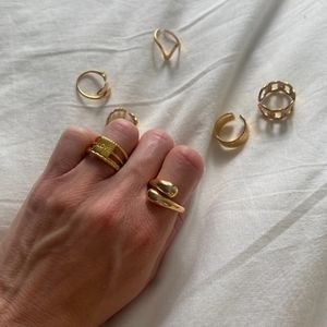 Resizable Gold toned Ring